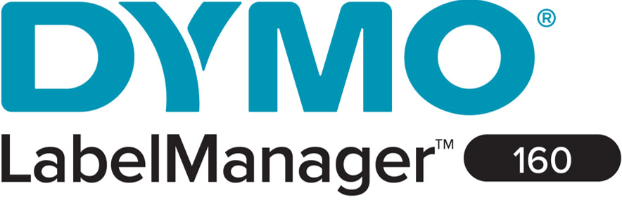 DYMO LabelManager 160 – Beschriftungsgerät, Thermotransfer, 180 dpi, bis 12 mm, für D1-Bänder, AZERTY
