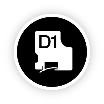 DYMO LabelManager 160 – Beschriftungsgerät, Thermotransfer, 180 dpi, bis 12 mm, für D1-Bänder, AZERTY