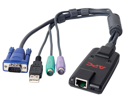 APC PS/2 Multiport-Adapter – VGA + PS/2 (Tastatur/Maus), Virtual Media