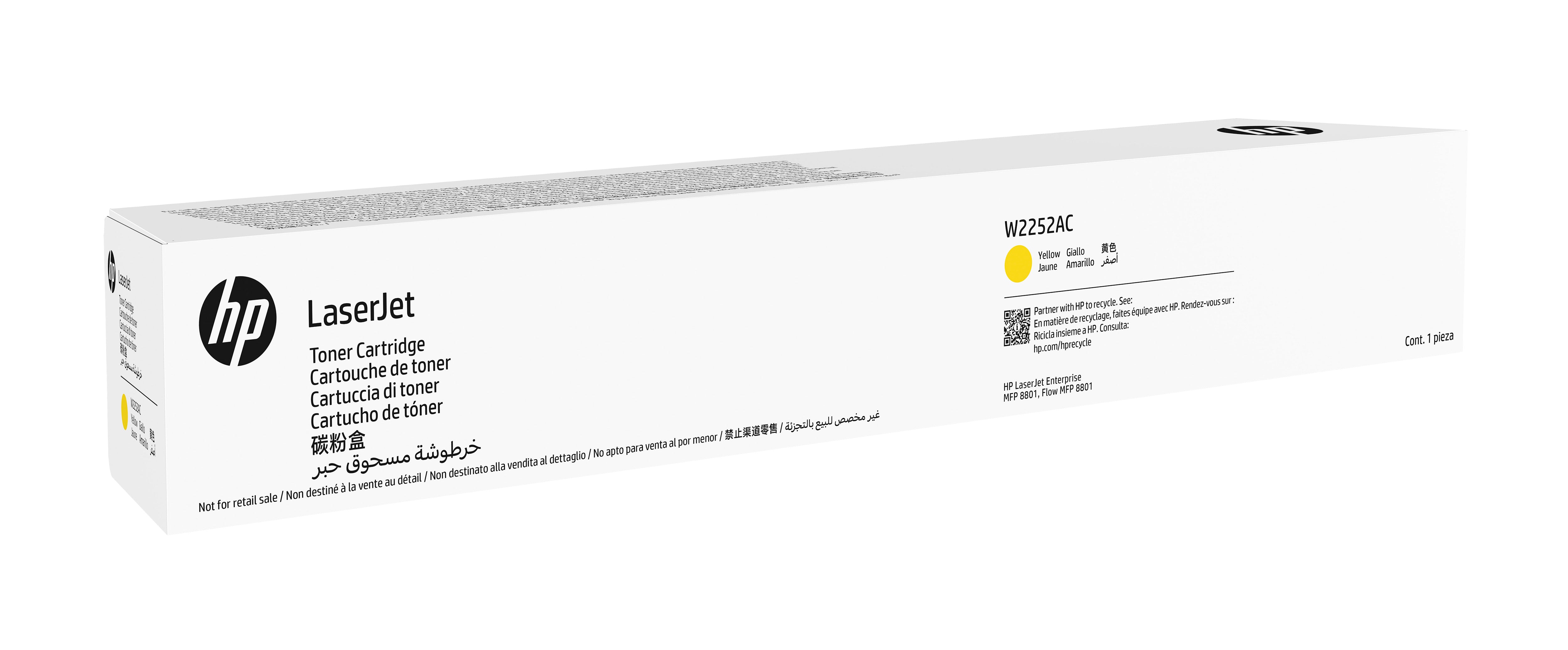 HP Toner – Gelb, 40000 Seiten