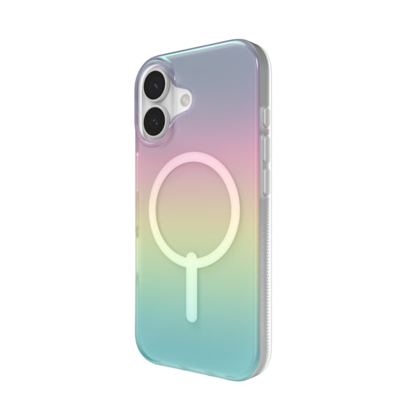 ZAGG Milan Snap Backcover – für Apple iPhone 17, Graphen, Mehrfarbig, Bryce Iridescent, bis 4 m Sturzsicher