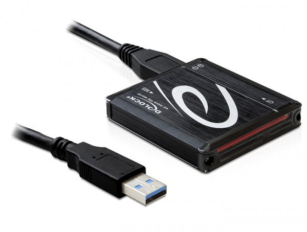 DeLOCK 91704 – Smartcard-Leser – USB 3.2 Gen 1 (3.1 Gen 1), Schwarz