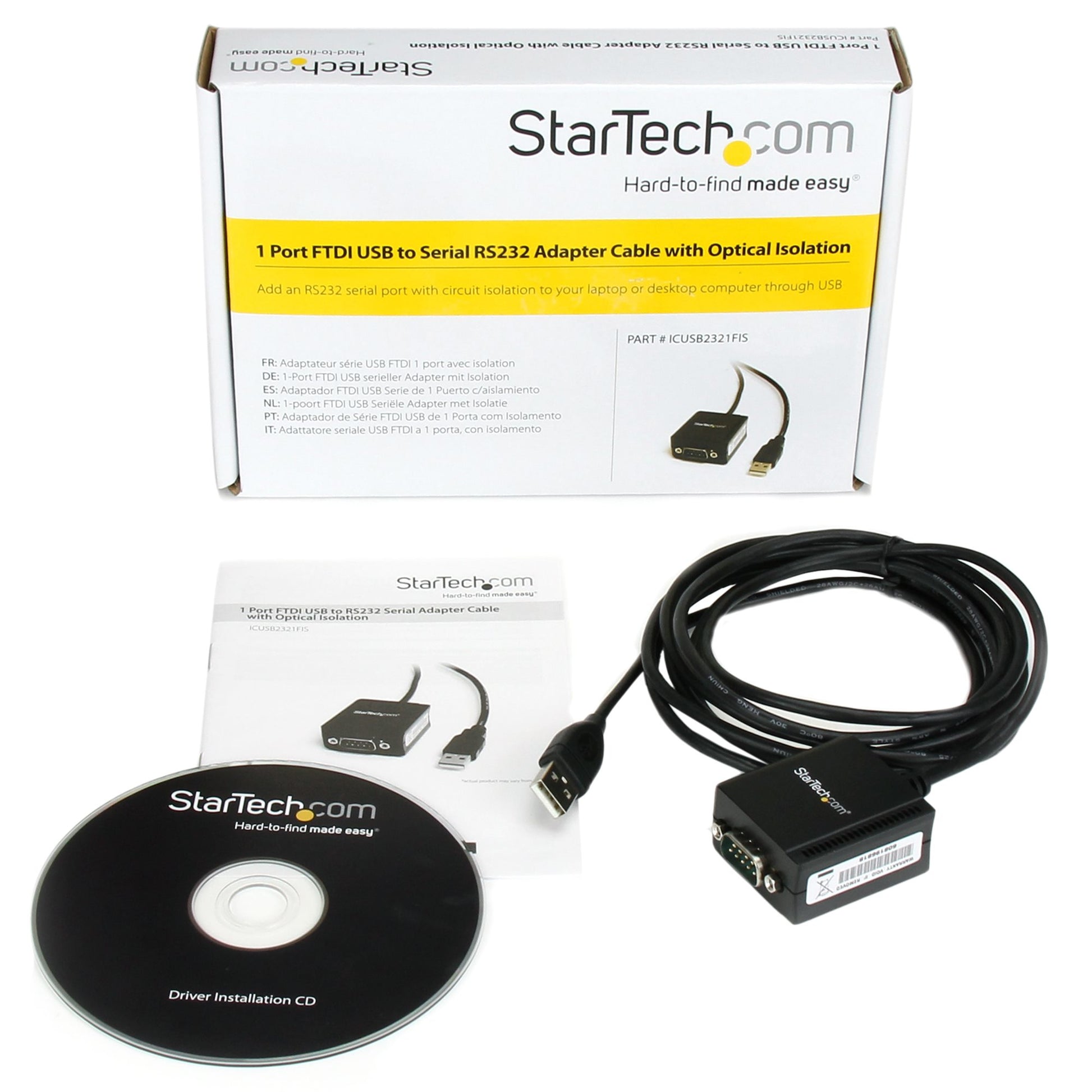 StarTech.com USB auf Seriell Adapter