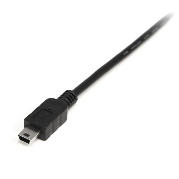 StarTech.com USB-A auf Mini-USB-B Kabel – USB 2.0 (480 Mbit/s) – 0,5 m – Schwarz