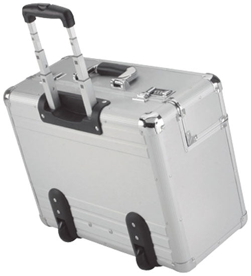 Alumaxx OMEGA – Pilotenkoffer, Aluminium, Kombinationsschloss, 45 × 38 × 23 cm