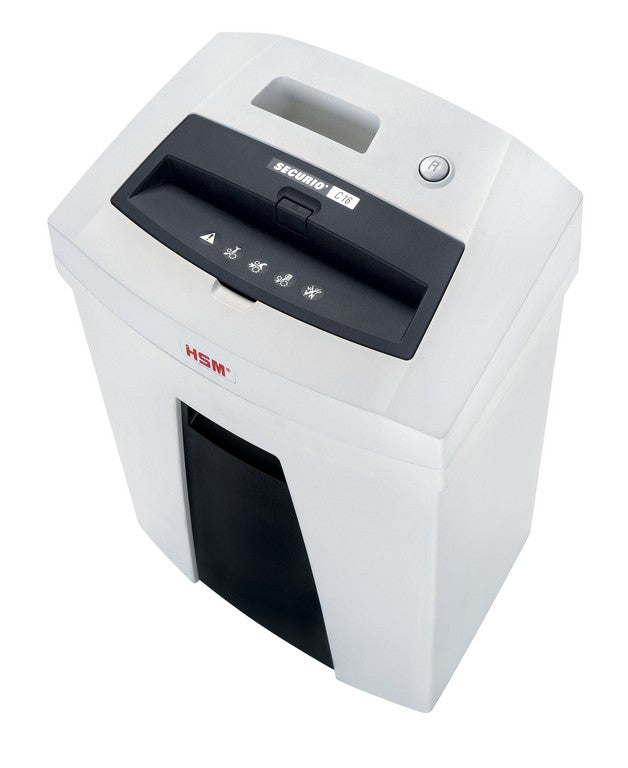 HSM Securio C16 – Aktenvernichter, DIN P-2, Streifenschnitt 5,8 mm, 18 Blatt, 25 l
