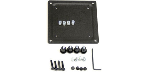 Ergotron Conversion Plate Kit 75mm zu 100mm – VESA Adapterplatte – VESA 75×75/100×100 mm – Schwarz