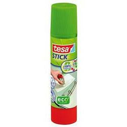 TESA Klebestift – Stift, permanent, transparent, lösemittelfrei, 10 g, für Papier, Karton, Fotos u. a.