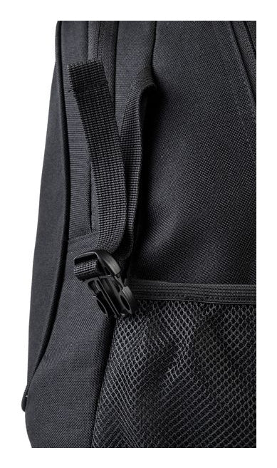 KOOR Sportrucksack F02643 – 30 l, mit Ballnetz, 600D Polyester – Schwarz, 435 × 235 × 310 mm
