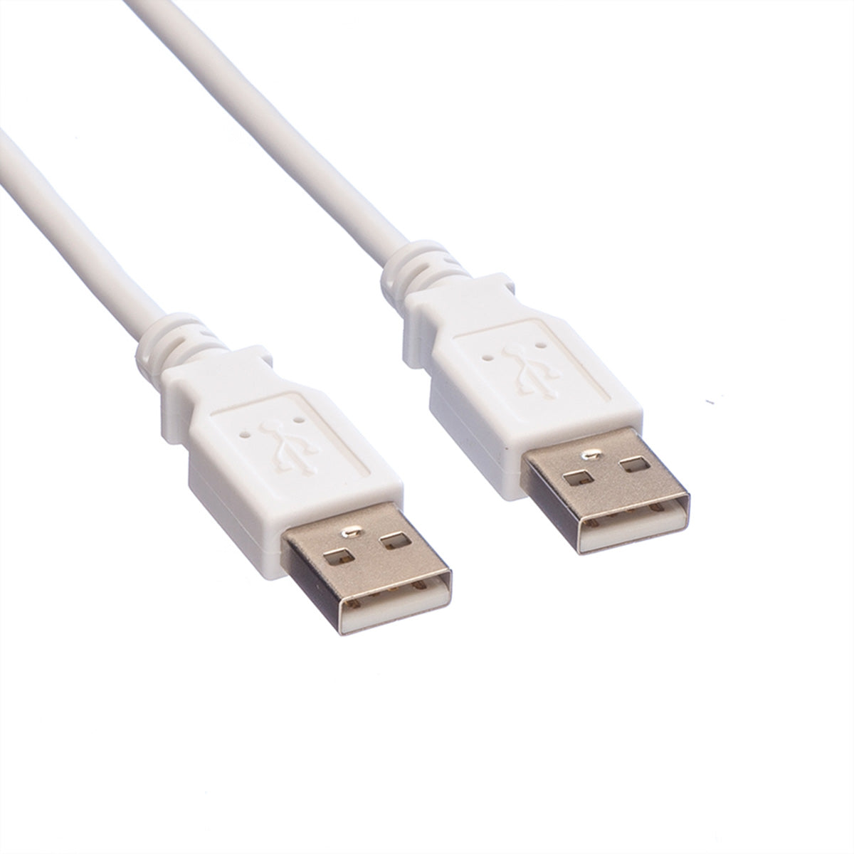 VALUE USB-A auf USB-A Kabel – USB 2.0 (480 Mbit/s) – 4,5 m – Weiss