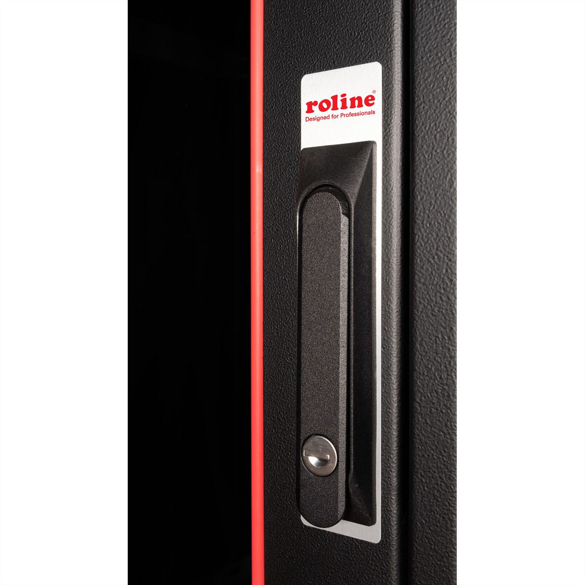 ROLINE Pro – 19" Netzwerkschrank 36U, IP20, abschliessbar, 600 × 600 × 1786 mm, schwarz, Stahl