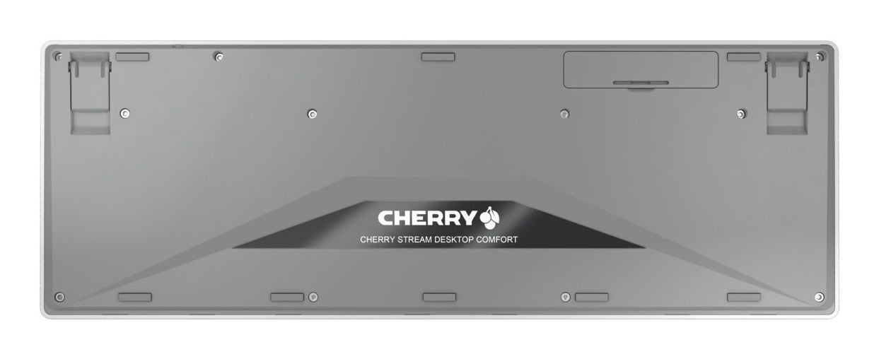 CHERRY Tastatur, kabellos (2,4 GHz), DE-Layout (DE), Fullsize (mit Ziffernblock) – für Windows