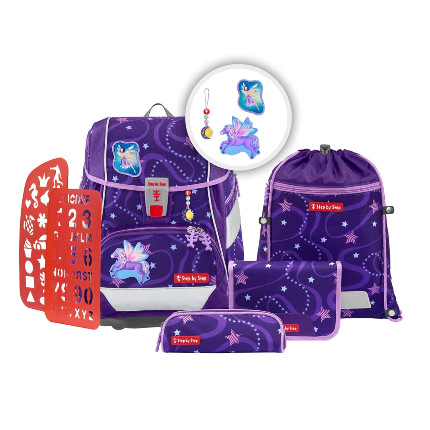 Step by Step Magic Mags Zubehörset 2in1 Plus – 6-teilig – Pegasus Emily