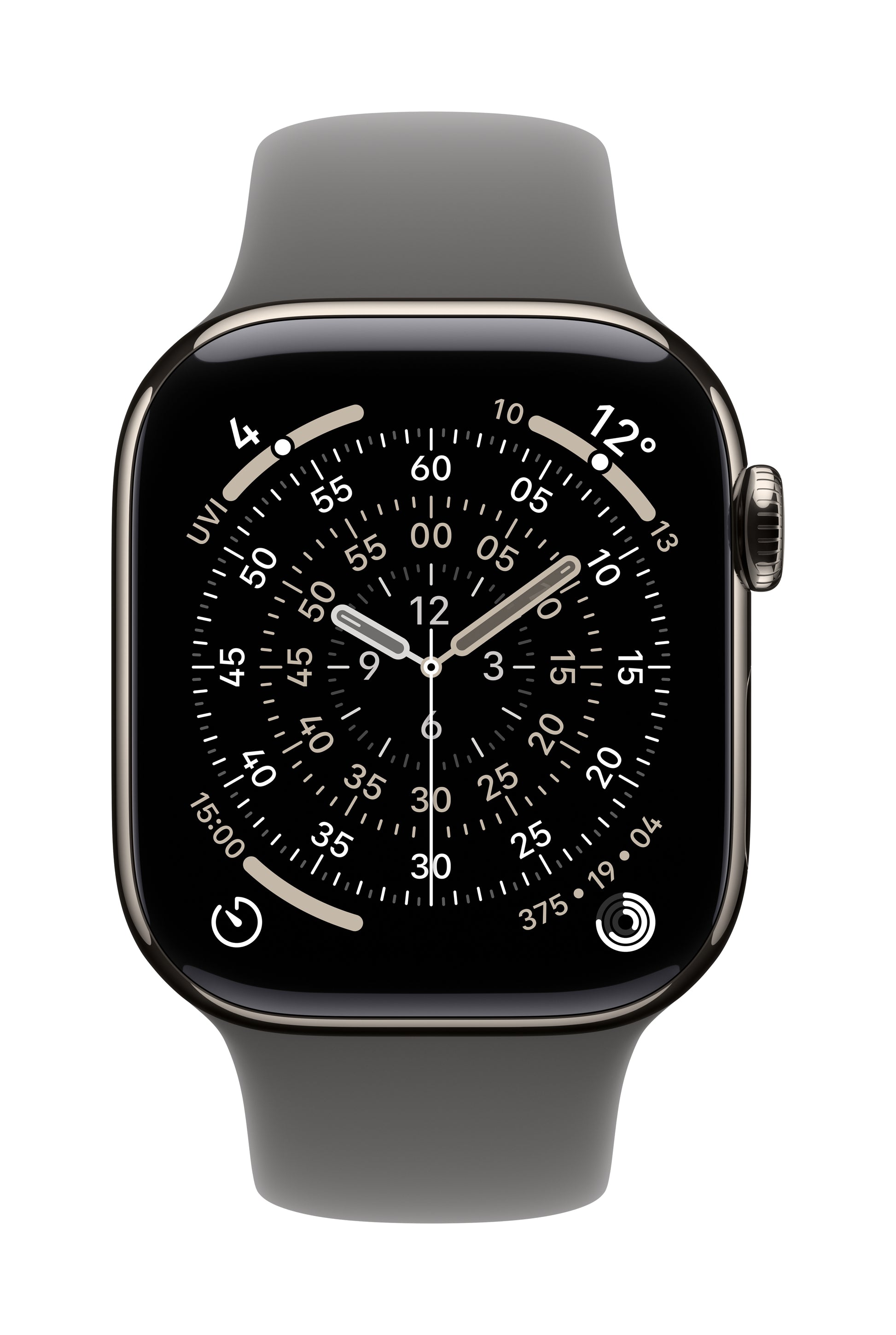Apple Sportarmband, Grau, M/L, für Apple Watch