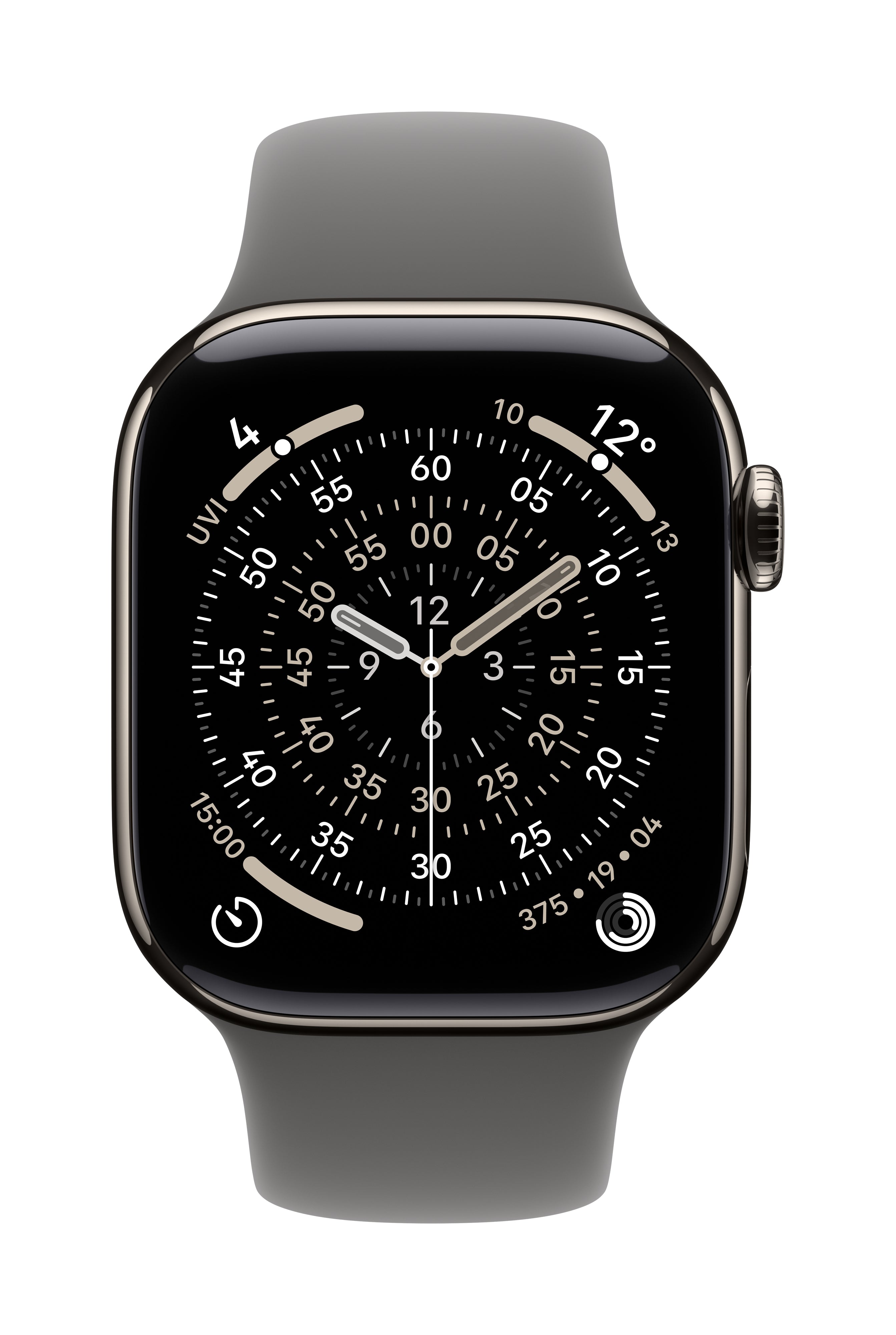 Apple Sportarmband, Grau, M/L, für Apple Watch