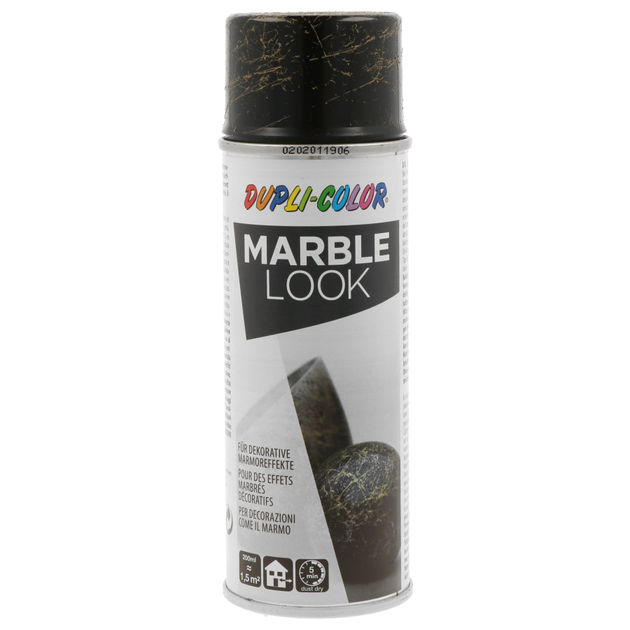Dupli-Color Marble Look Farbspray Marmor-Effekt – Gold, glänzend – 400 ml – für Stein, Metall, Glas