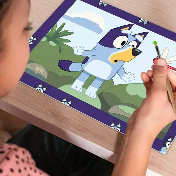 Ravensburger CreArt – Malen-nach-Zahlen-Set – Bluey – 1-teilig – ab 5 Jahren