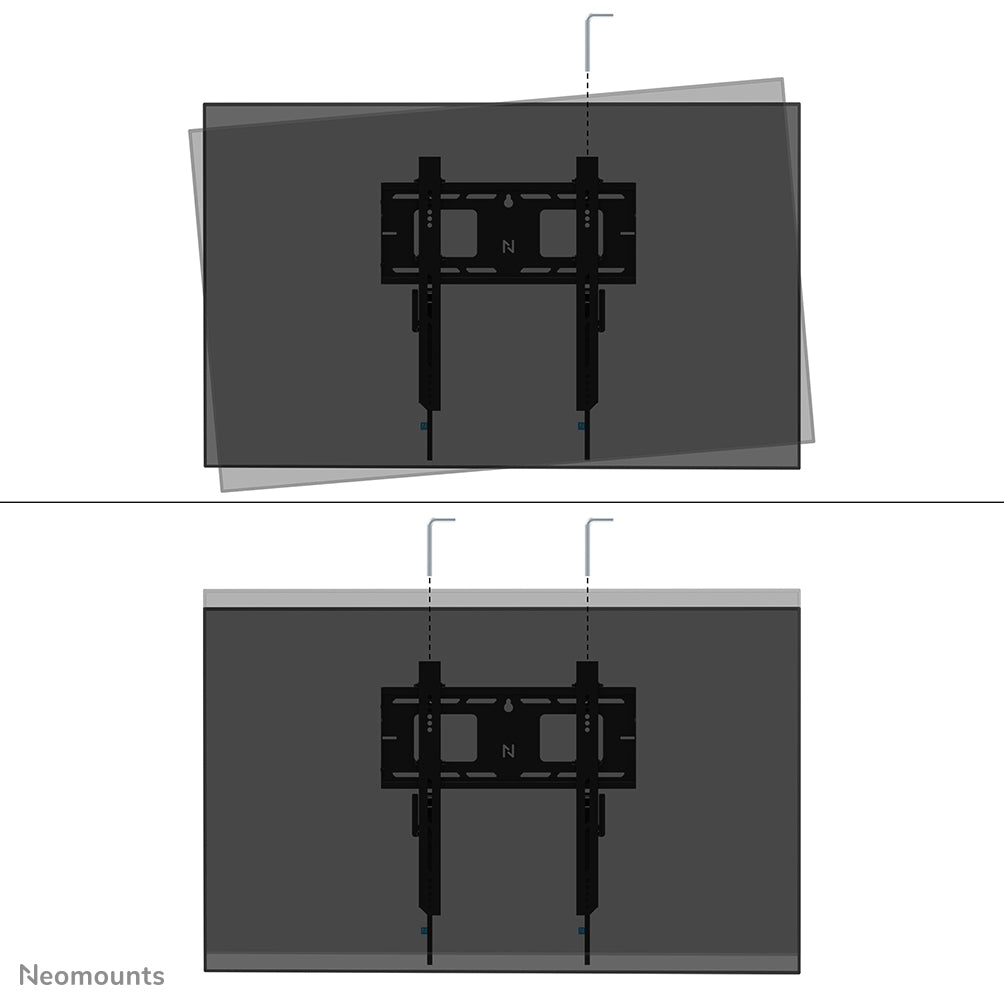Neomounts Wandhalterung – Fix – 32–75" – VESA 100×100–400×400 – bis 100 kg, Höhenverstellbar – WL30-750BL14