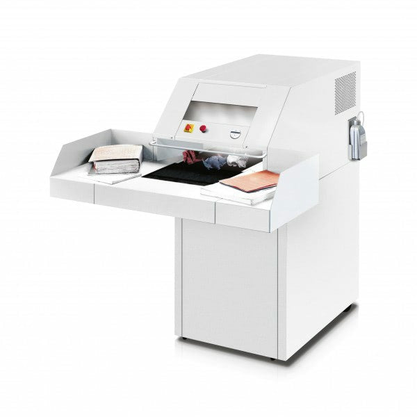 Ideal 4108CC – Aktenvernichter mit Autofeed, DIN P-4, Partikelschnitt 4 × 40 mm, 75 Blatt, 300 l