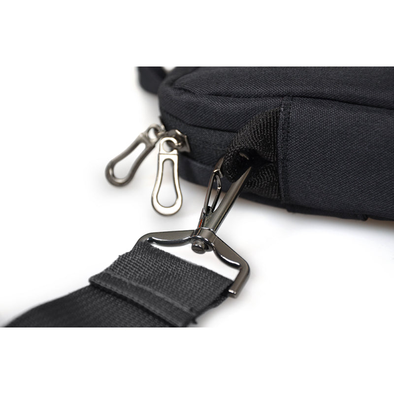 Port Designs Sydney Notebook-Tasche bis 14" – Gepolstertes Laptopfach, Abnehmbarer Schultergurt – Schwarz