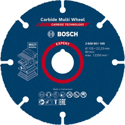 Bosch Trennscheibe, 125 mm, Blau