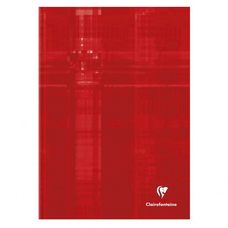 Clairefontaine Notizbuch, A4, blanko, Buchbindung, Hardcover, 192 Seiten, 90 g/m² – sortiert