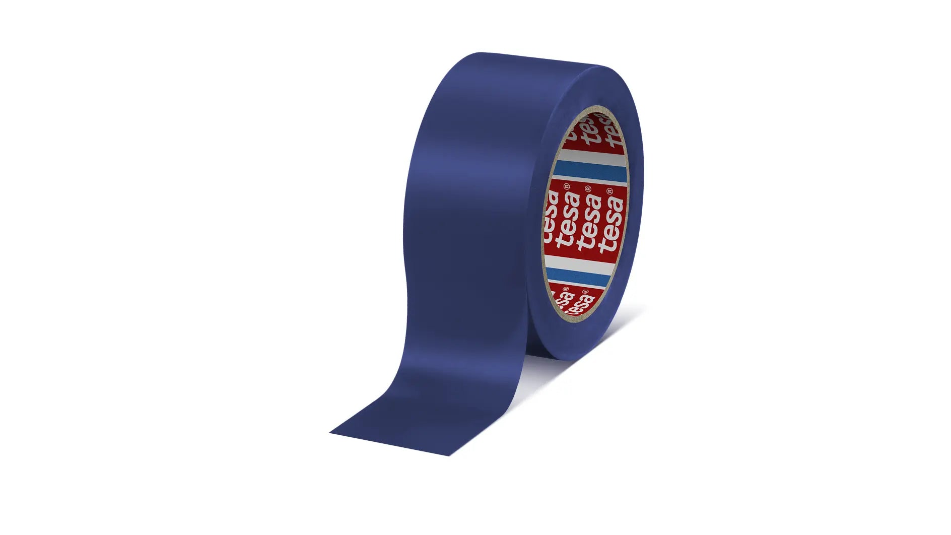 tesa Vinylband – 50 mm × 33 m, blau