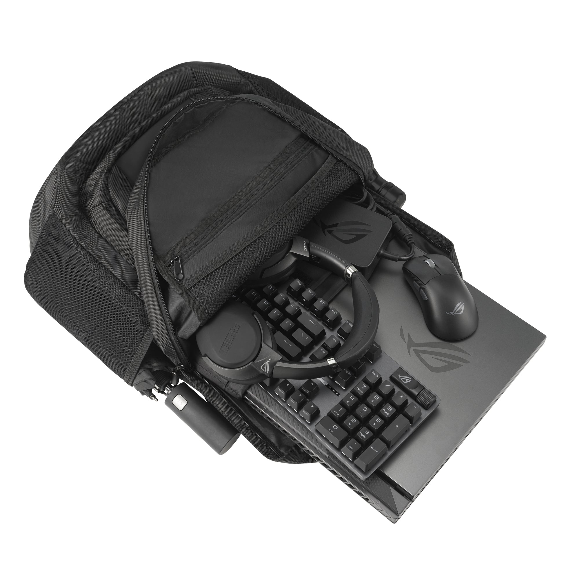ASUS Notebook-Rucksack 18" – 35 l, wasserabweisend – Schwarz