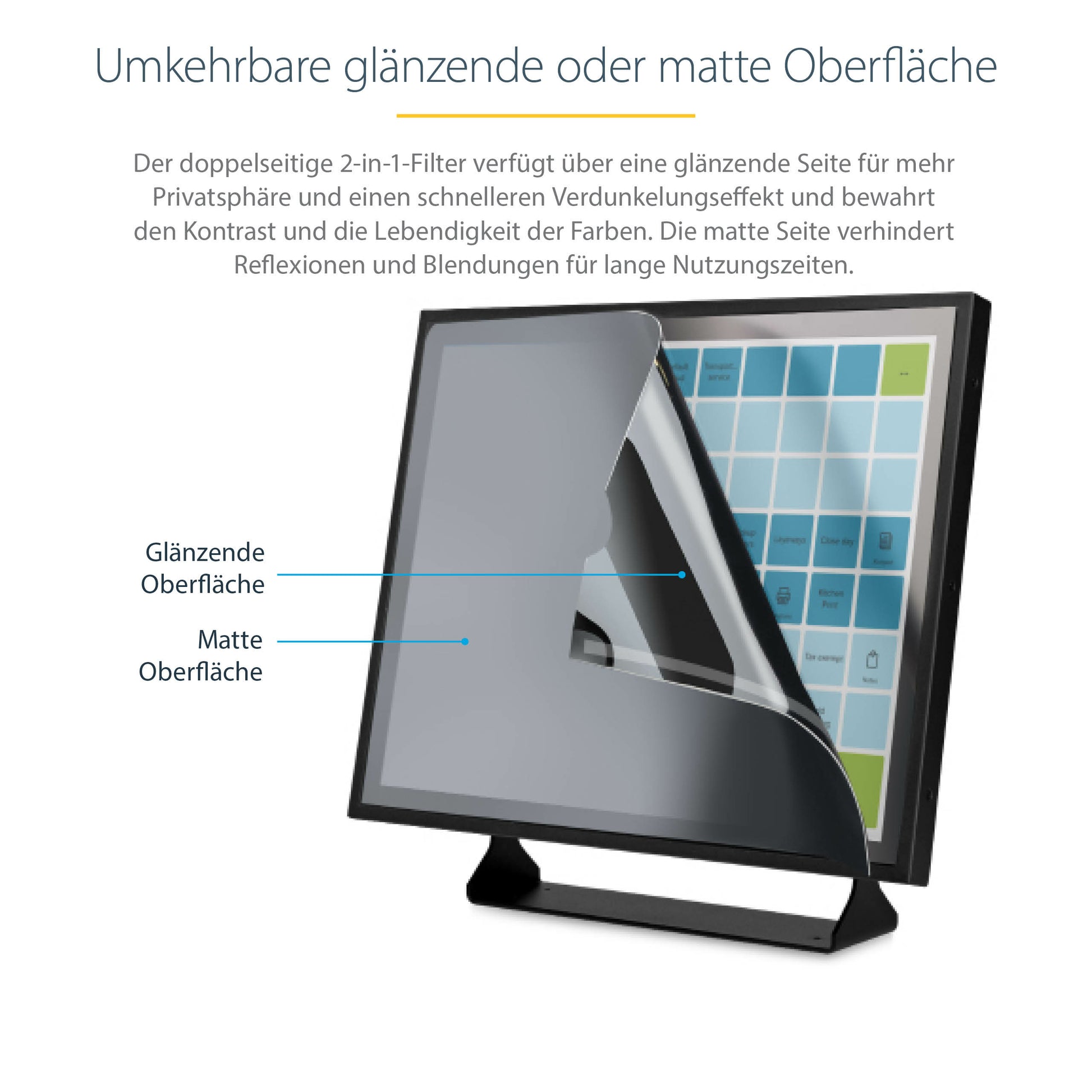 StarTech.com Displayschutz für 19" Monitor