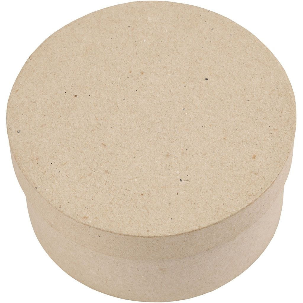 Creativ Company Aufbewahrungsbox 3 Stück (mit Deckel) – Papier – Natur