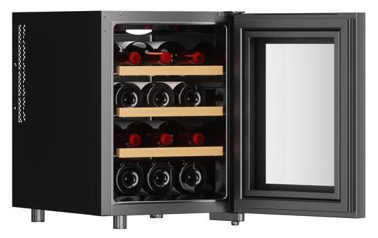 Climadiff Weinkühlschrank CUVEE12 – 31 l, 220/240 V, Energieeffizienzklasse E, 22 dB