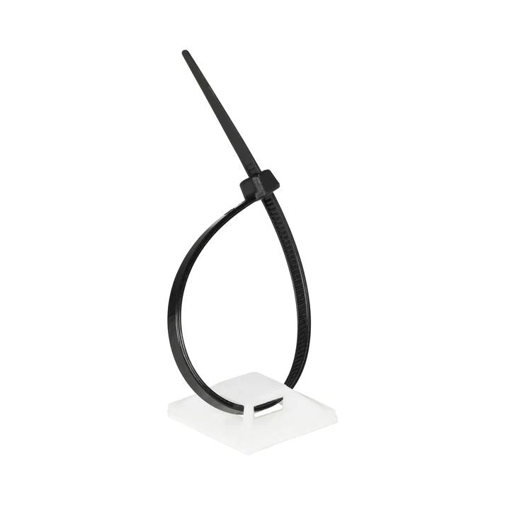 Lanview LVT-CABLEMOUNT-50W – Kabelhalter, Weiss, 50 Stück