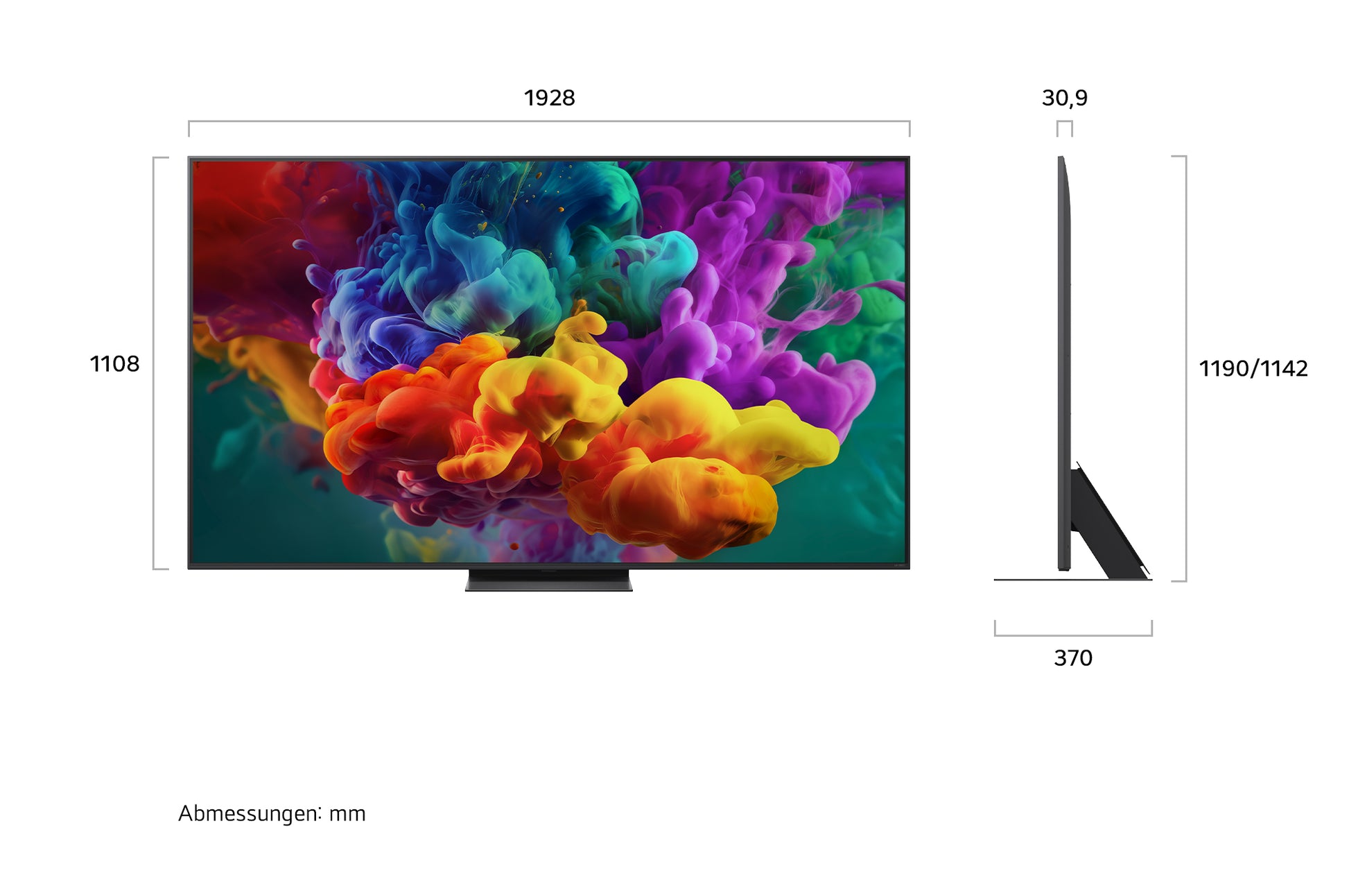 LG 86QNED87B6A – 86" TV – 4K UHD – QNED Mini-LED – webOS 26 – 120 Hz – Dolby Vision, HDR10, HLG