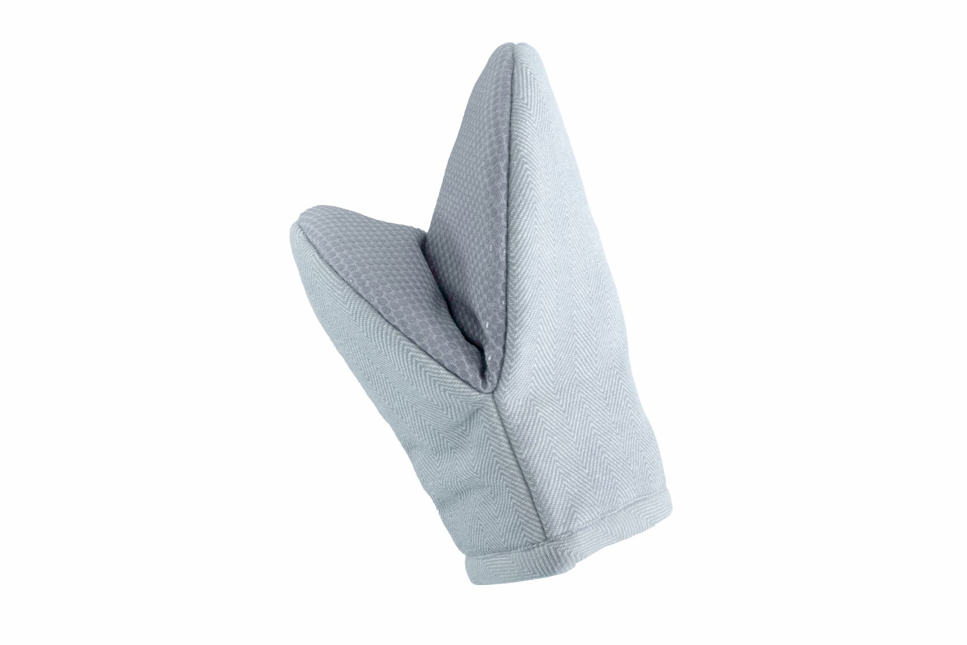Tiseco RUGA – Ofenhandschuh 14 × 20 cm, Baumwolle, rutschfest, 2 Stk., Hellblau