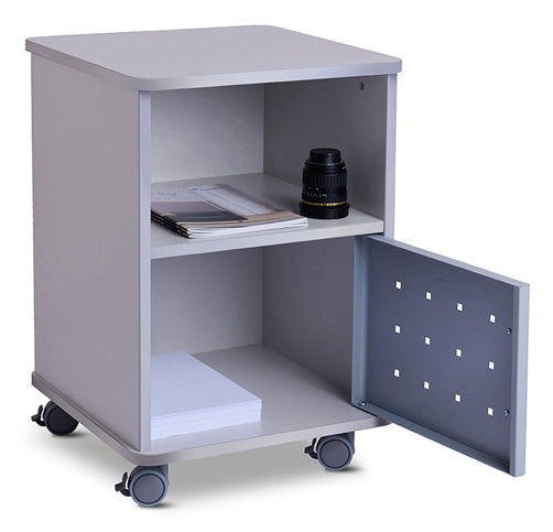 Rocada Druckerwagen – Melamin, Grau, 47 × 68 × 49 cm