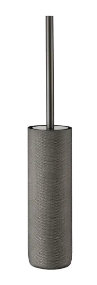 Blomus WC-Bürstenset – Edelstahl, Anthrazit, rutschsicher, H 49 cm