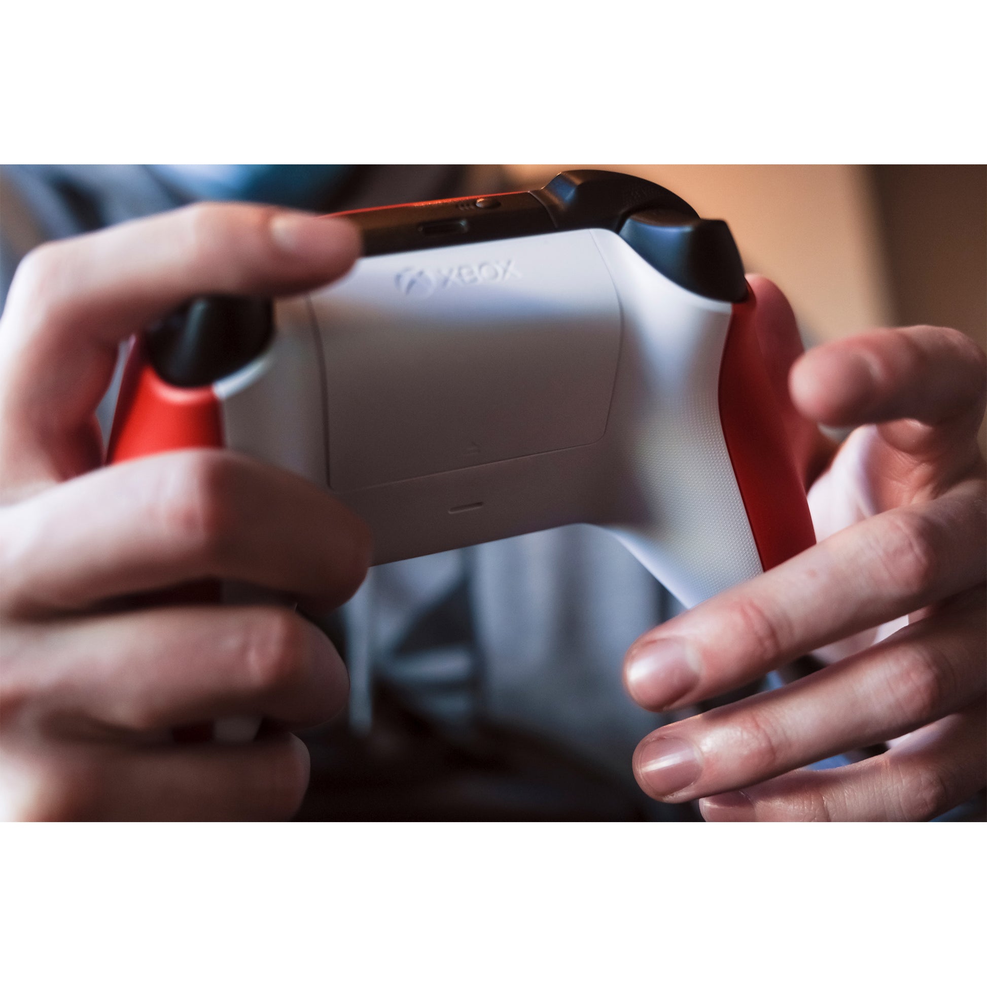 Microsoft Pulse Red – Gamepad – Kabellos (Bluetooth/2,4 GHz), Rot