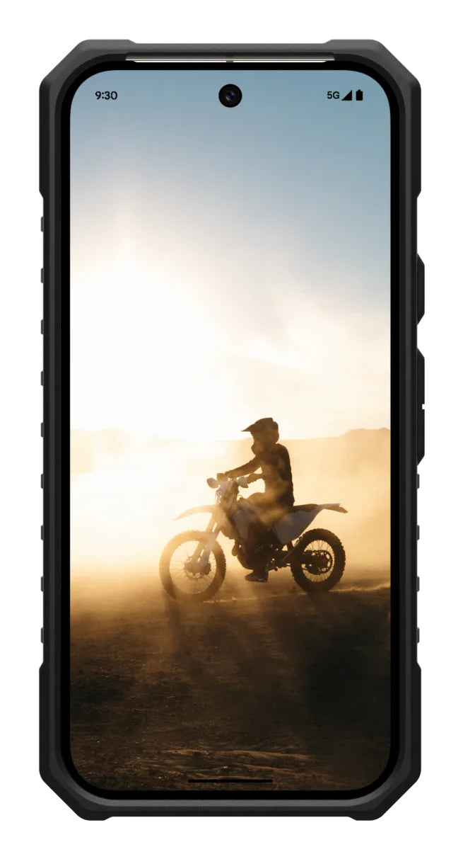 Urban Armor Gear UAG Pathfinder Backcover – für Google Pixel 9, TPU, Schwarz, bis 5,4 m sturzsicher