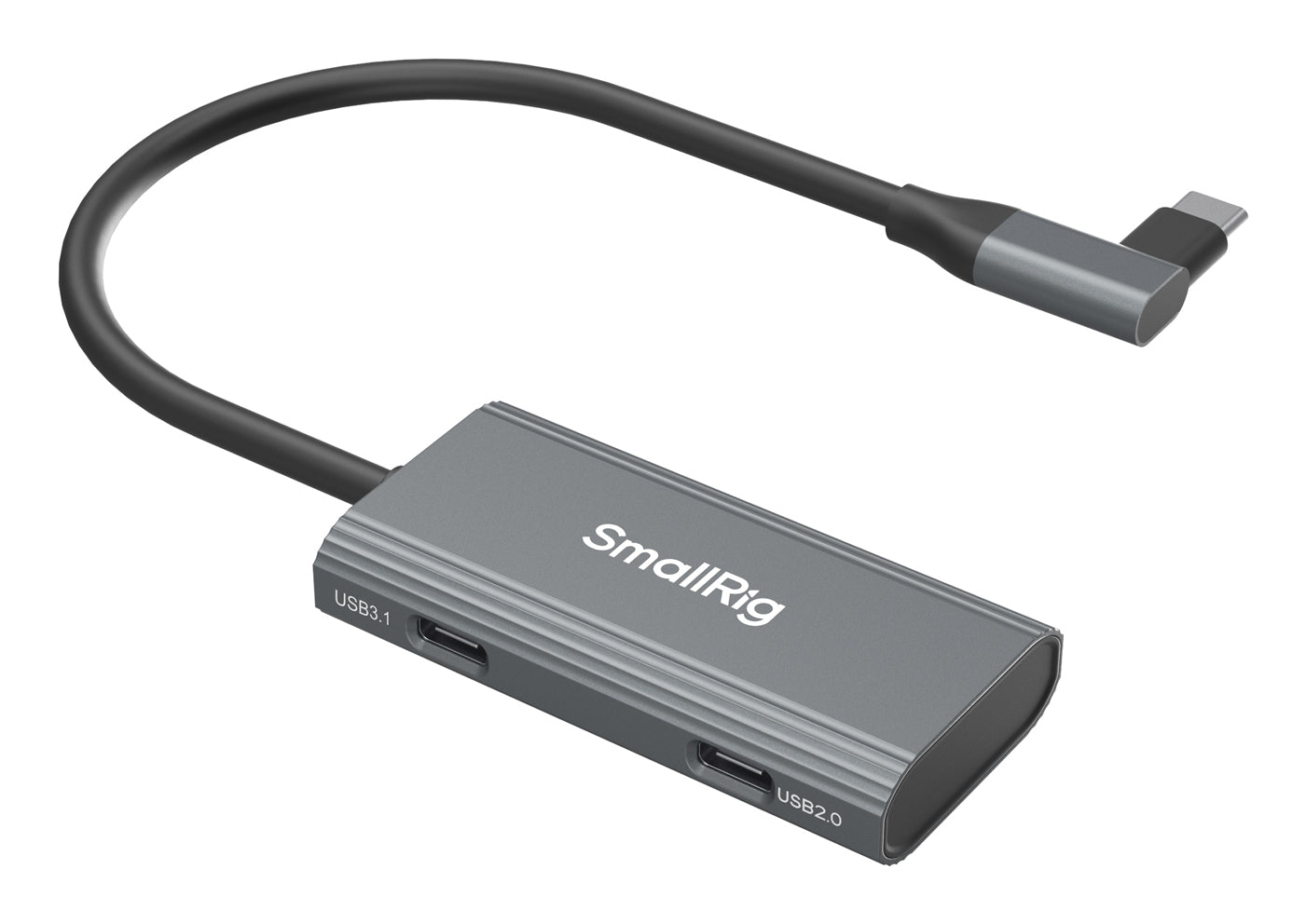 SmallRig 4598 USB-Hub – USB-C, 1× USB-A, 2× USB-C, 100 W PD