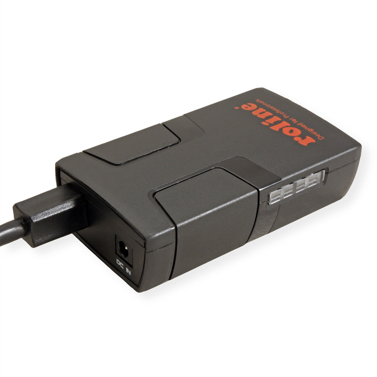ROLINE USB-Adapter USB-A Stecker auf USB-A Buchse – USB 2.0 (12 Mbit/s) – Galvanische Trennung 5'000 V