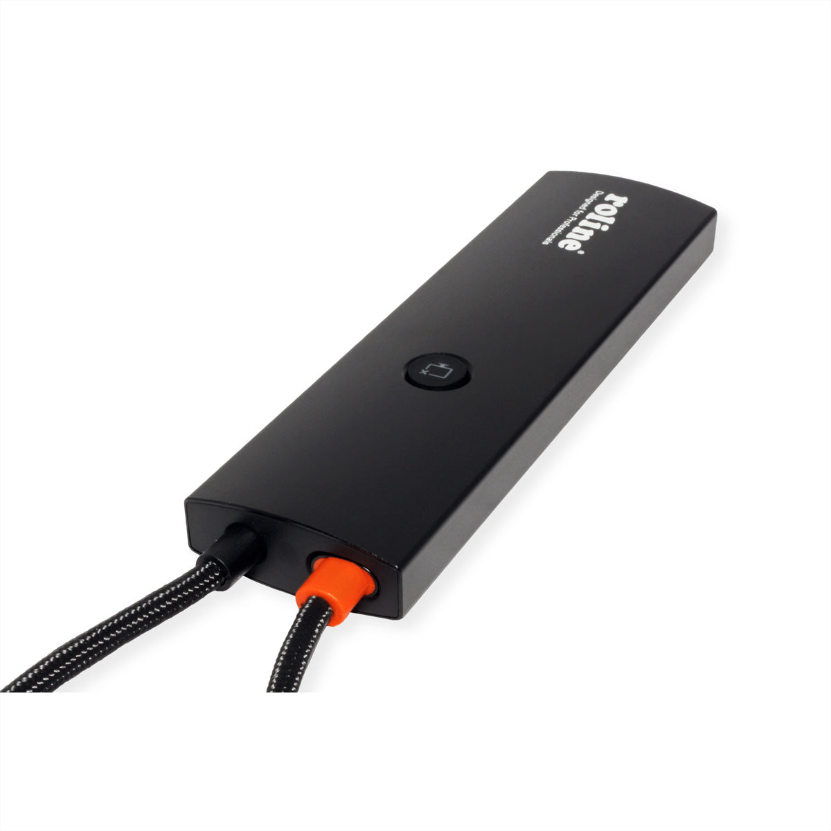 ROLINE Dockingstation – USB-C, 1× HDMI, 2× USB-A, 100 W PD, GbE, SD/microSD, für Windows/Mac