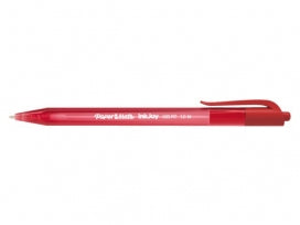Papermate InkJoy 100 RT Kugelschreiber – 20er Pack, Rot, 1 mm Spitze, Druckmechanik