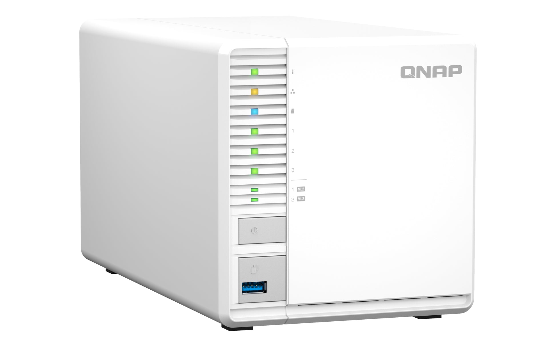 QNAP TS-364-8G NAS – 8 GB, 2,5 GbE, 3 Einschübe