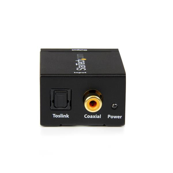 StarTech.com Digital-zu-Analog Audio-Konverter, Coax/TOSLINK zu RCA
