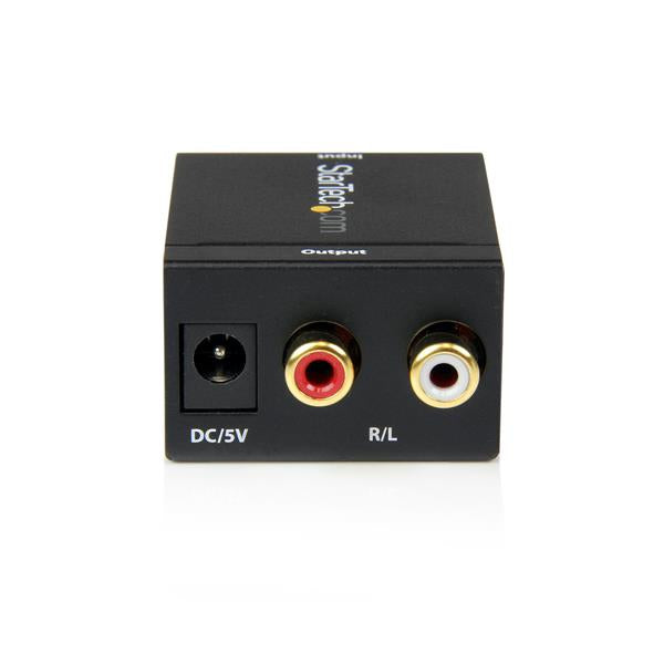 StarTech.com Digital-zu-Analog Audio-Konverter, Coax/TOSLINK zu RCA