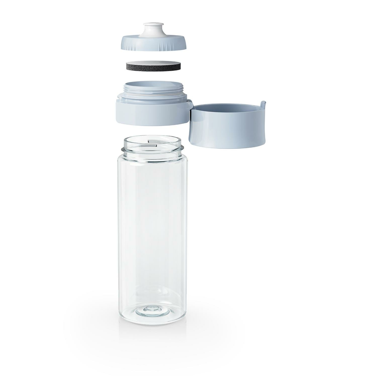 Brita Vital Filterflasche 600 ml – mit Aktivkohlefilter, BPA-frei, Kunststoff