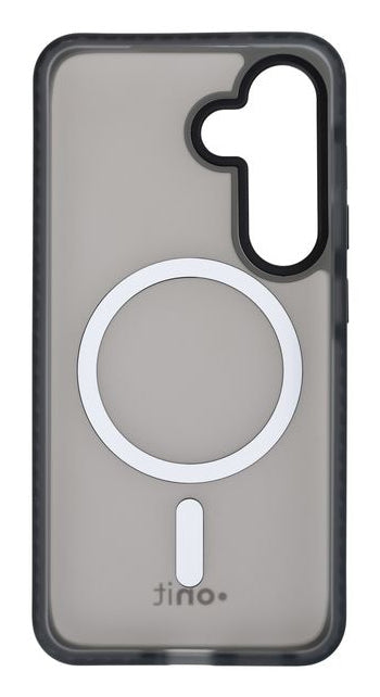 ONIT Backcover – für Samsung Galaxy S25, MagSafe, PC+TPE+TPU, Schwarz matt, bis 3 m Sturzschutz