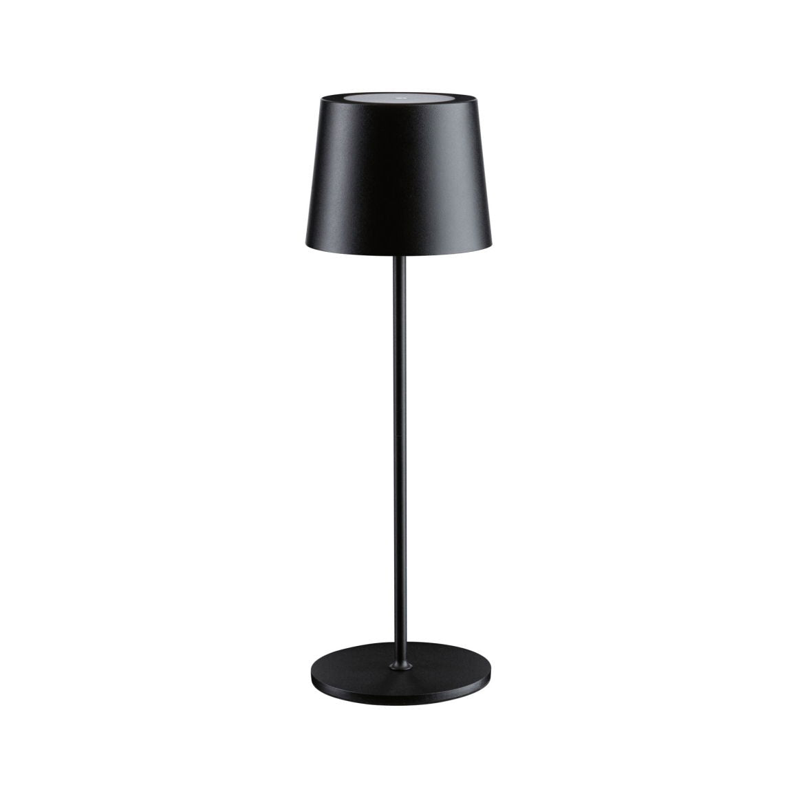 Paulmann Tischleuchte Aussen – 2700 K – IP44 – Akkubetrieb, USB – dimmbar – Schwarz – Metall, Kunststoff