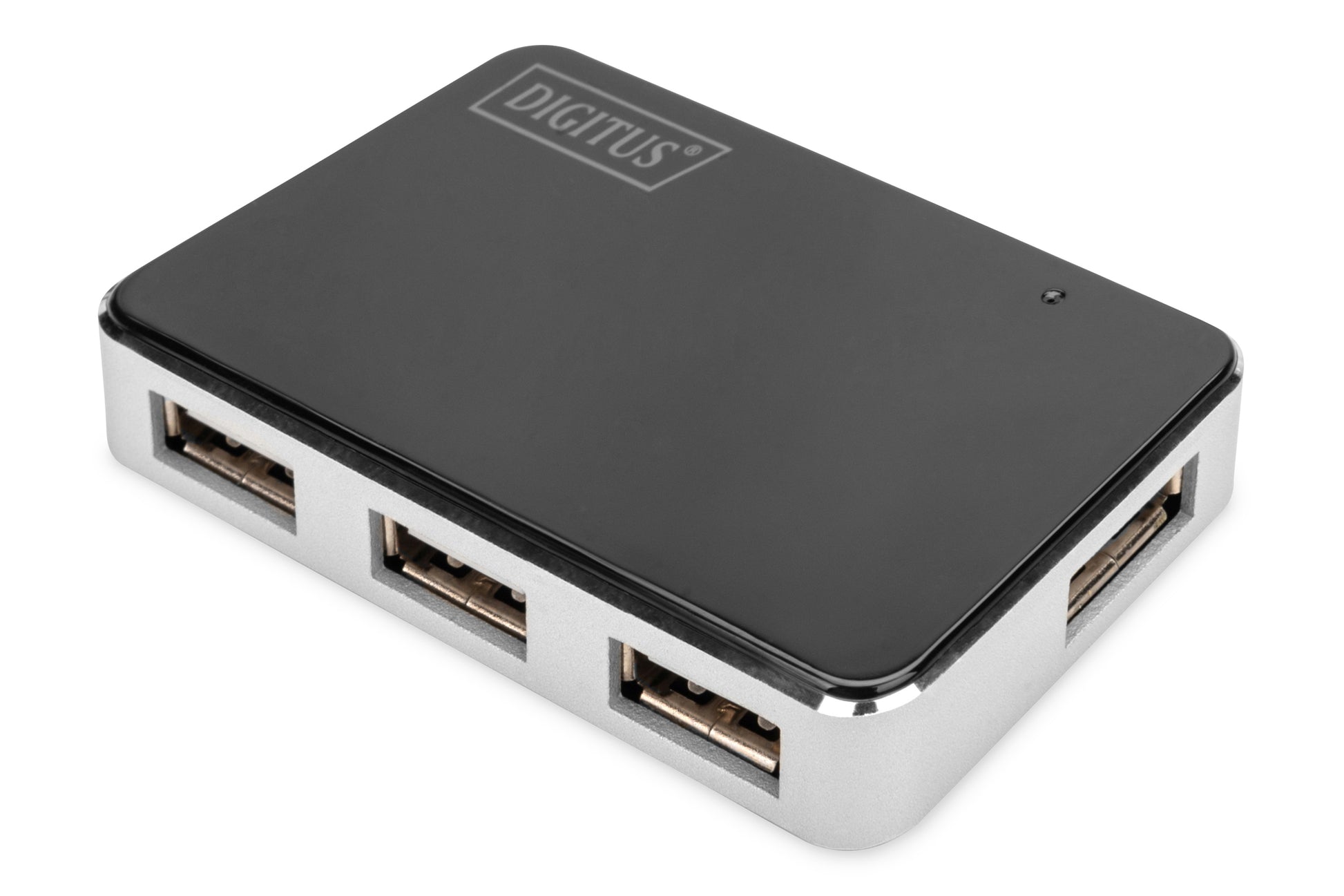 Digitus USB-Hub – USB 2.0 Mini-B, 4× USB-A, für Windows/Mac