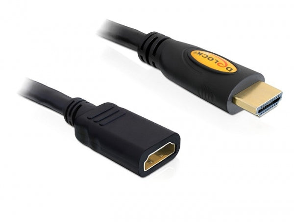 DeLOCK HDMI Verlängerungskabel (A–A, M–F) 4K 30 Hz – 2 m